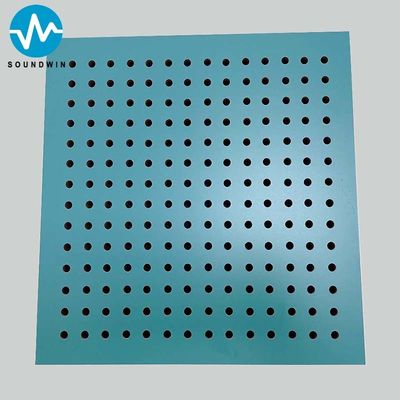 Wooden Perforated Auditorium Sound Insulation Ceiling Acoustic Panel Wood Acoustic Panel For Banquet Hall