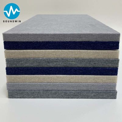 Sound Absorbing Pet Acoustic Felt Wall Panels Polyester Fiber Acoustic Panel