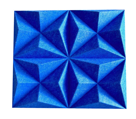 3d Decorative Acoustic Panel Soundproof 3d Wall Panel Pet Acoustic Wall Panels For Studio