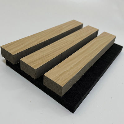 Akupanel Acoustic Slat Panel Wood Modern Interior Sound Proof Wall Decoration Acoustic Wall Panels