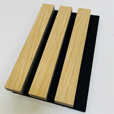 Akupanel Acoustic Slat Panel Wood Modern Interior Sound Proof Wall Decoration Acoustic Wall Panels