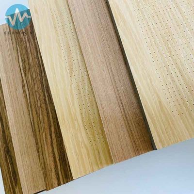 Excellent acoustic performance micro holes acoustic panel fiber panel reduce reverbration time for office