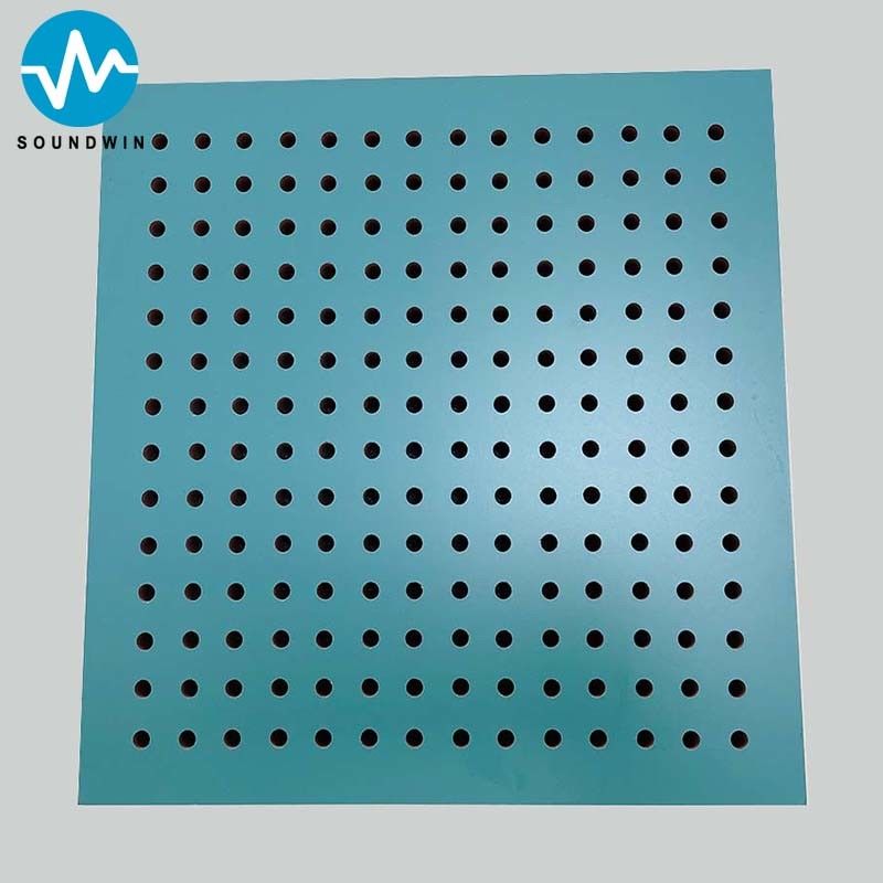 Wooden Perforated Auditorium Sound Insulation Ceiling Acoustic Panel Wood Acoustic Panel For Banquet Hall