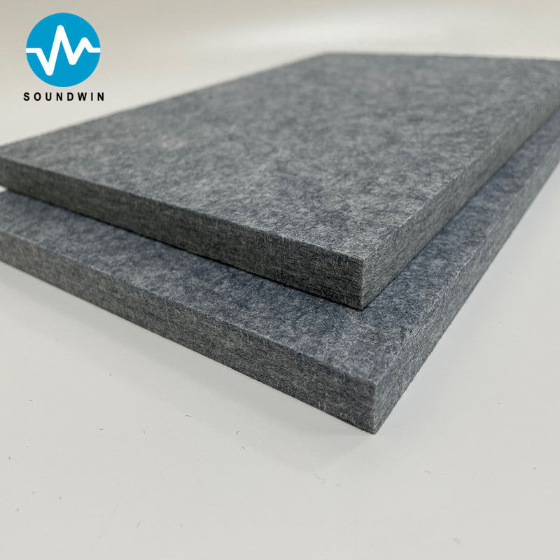 Fireproof Acoustic Wall Ceiling Panel Decoration Felt Fabric 100% Polyester Fiber Wall Acoustic Panel