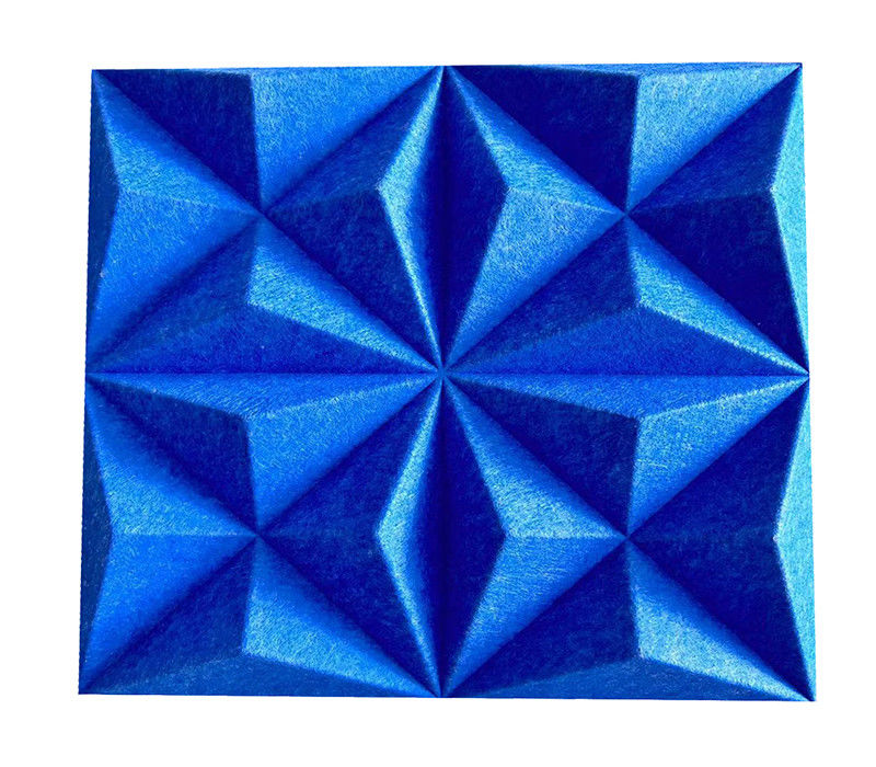 3d Decorative Acoustic Panel Soundproof 3d Wall Panel Pet Acoustic Wall Panels For Studio