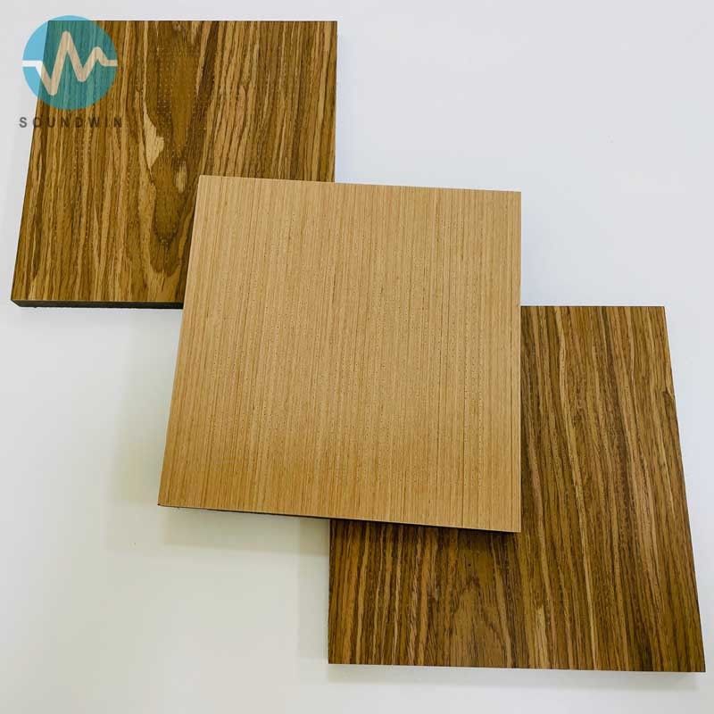 Good decorative micro perforation panel wooden wall panel reduce echoes for auditorium